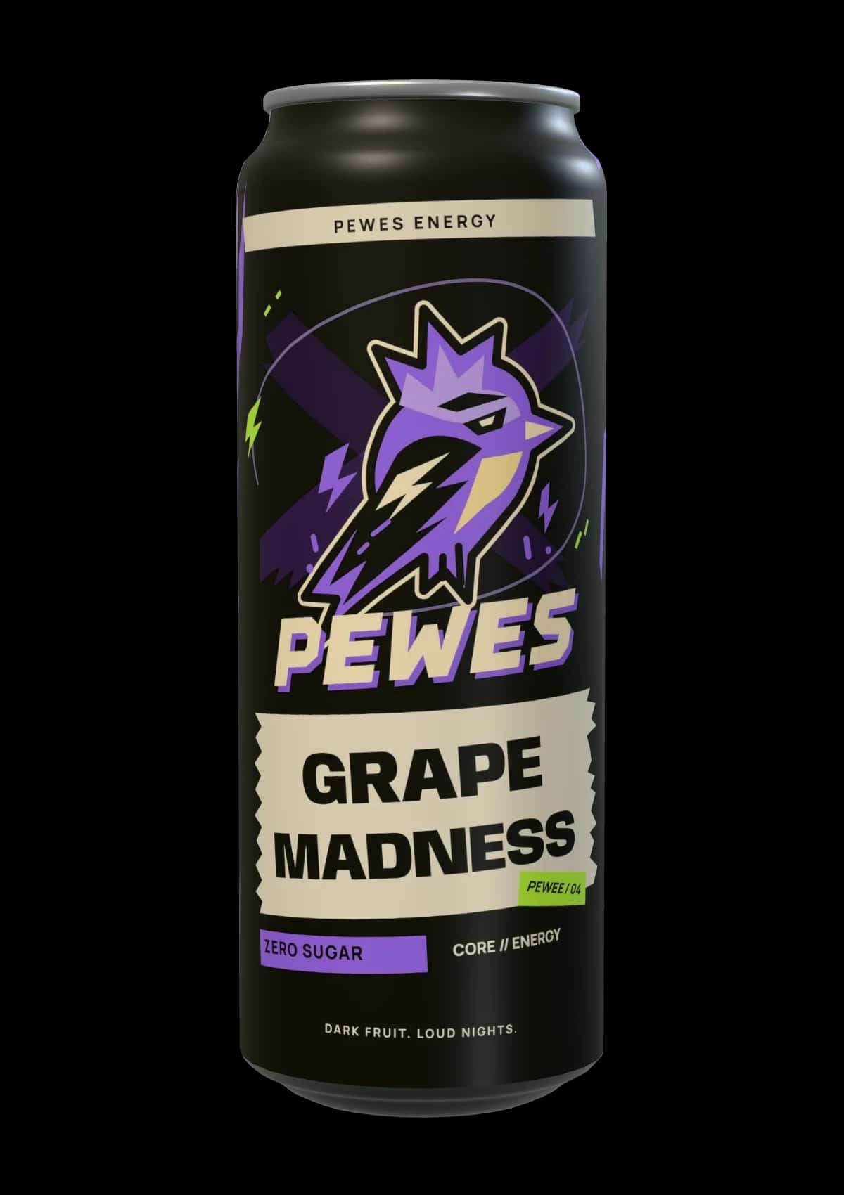 Grape Madness 250 ml can, front